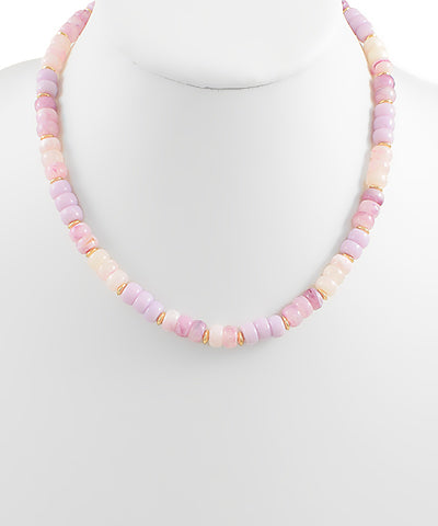 Multi Color Beaded Necklace