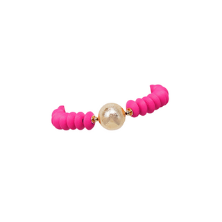 Wooden Bead CCB Bracelet