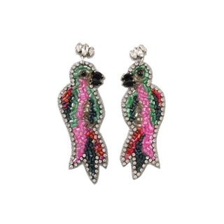 Jeweled Bird Earrings