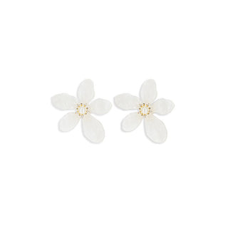 Petal and Pearl Bud Earring