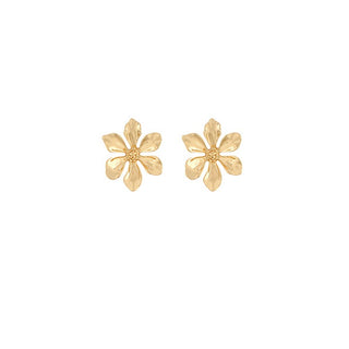 Flower Metal Earrings