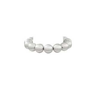 14mm Satin Plated CCB Ball Bracelet