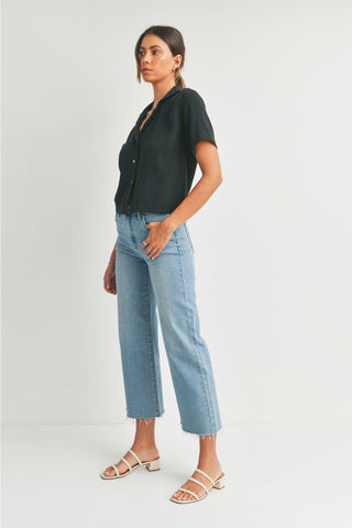 JBD Slim Wide Leg Jeans