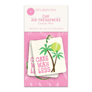 Care Way Less Car Air Freshener Set