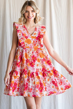 Load image into Gallery viewer, Thrill For The Frill Floral Dress
