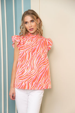 Easy Come Easy Go Printed Top