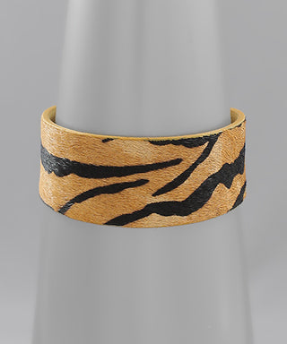 25mm Tiger Cowhide Bracelet