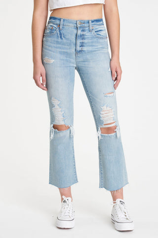 Daze Shy Girl High Rise Crop Flare