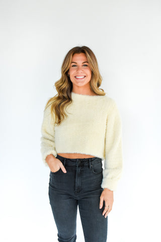 Crop At Nothing Sweater