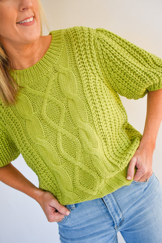 Puff Enough Short Sleeve Sweater