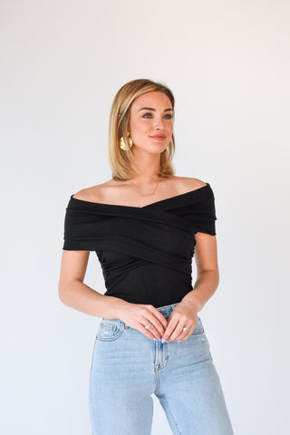 You Complete Me Off Shoulder Top