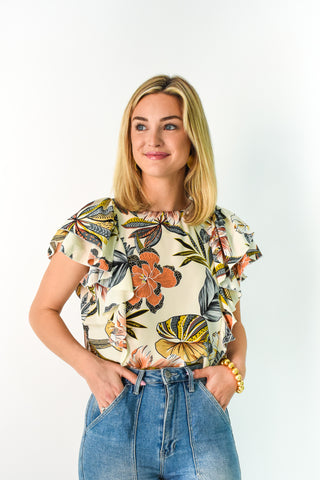 Welcome To Paradise Crop Top