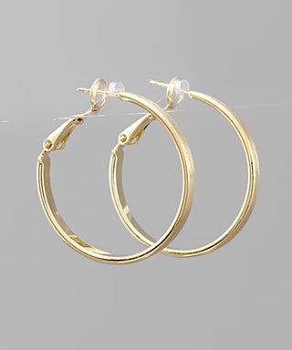 30mm Brass Hoops