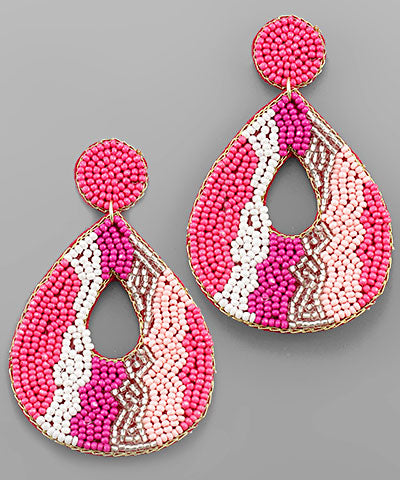 Teardrop Beads Earrings
