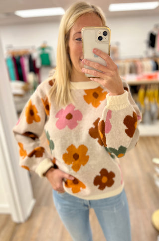 My Love Blooms Sweater