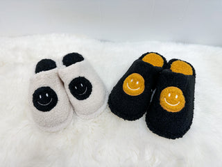 A Great Pair Smiley Face Slippers