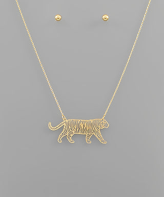 Filigree Tiger Necklace