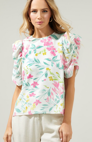 Jacinda Floral Beverly Blouse