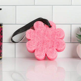 Spongelle Wild Flower Bath Sponge - Bulgarian Rose