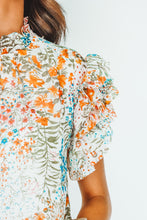 Load image into Gallery viewer, Happiness Blooms Ruffle Blouse
