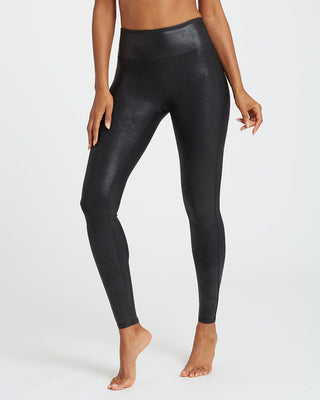 SPANX Faux Leather Petite Leggings